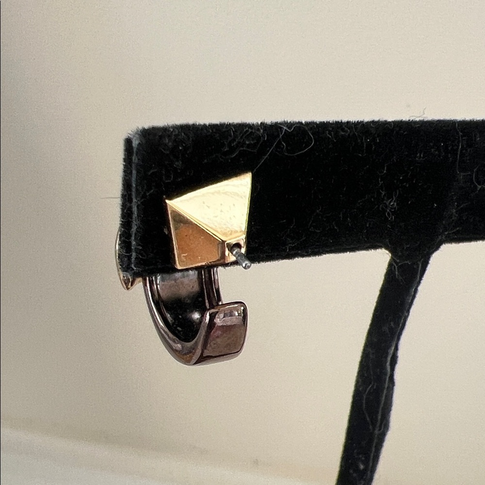 Alexis Bittar Gold and Silver Earrings - Picture 7 of 7